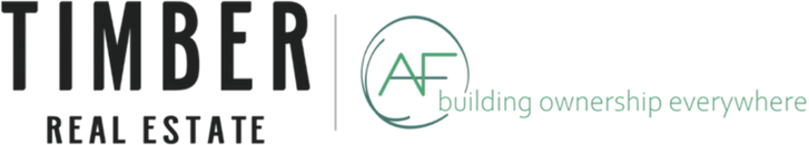 AF Builting ownership everywhere Timber Real Estate logo