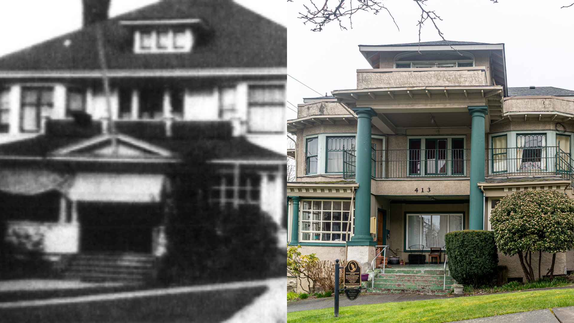 Bellingham Then & Now Axtell House