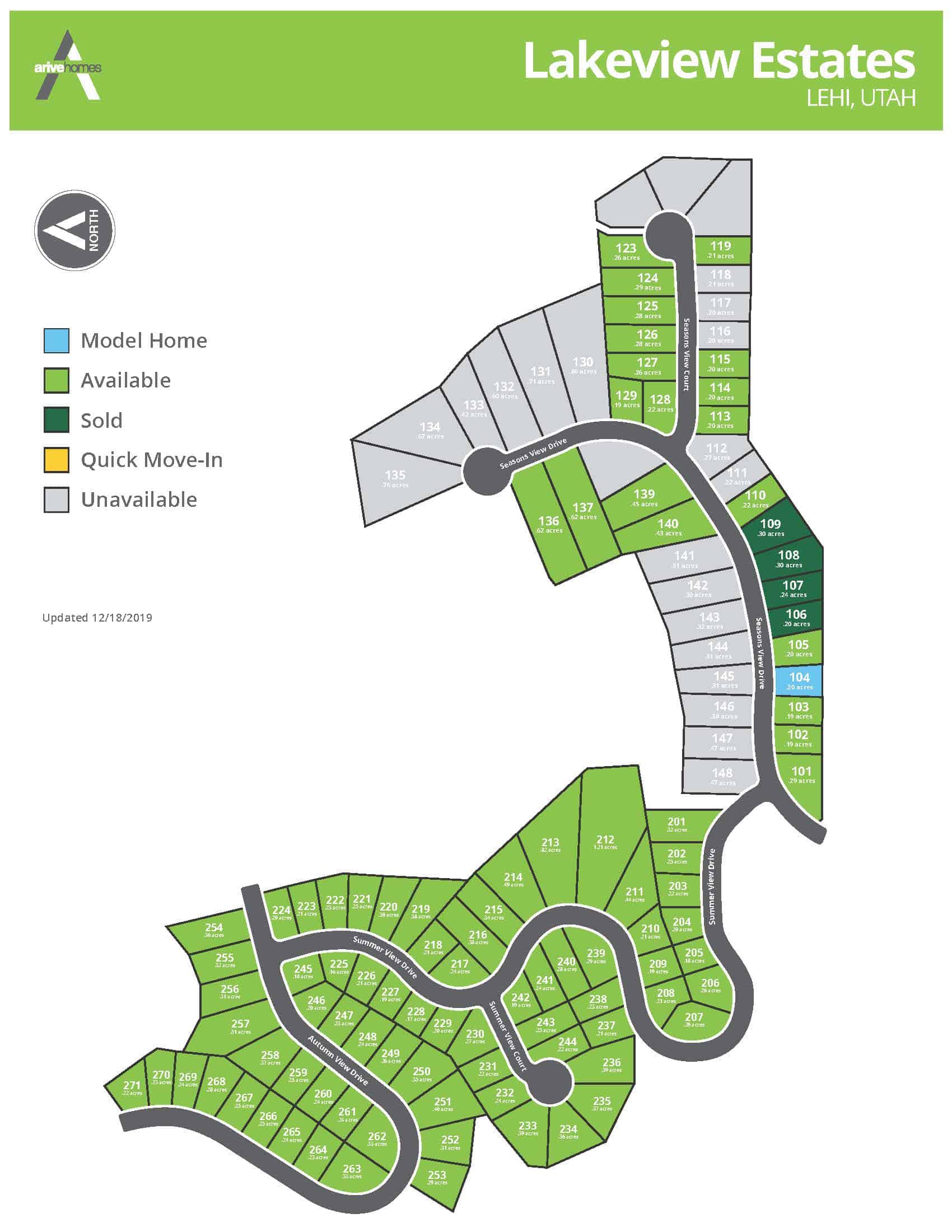 Arive Homes lakeview_estates
