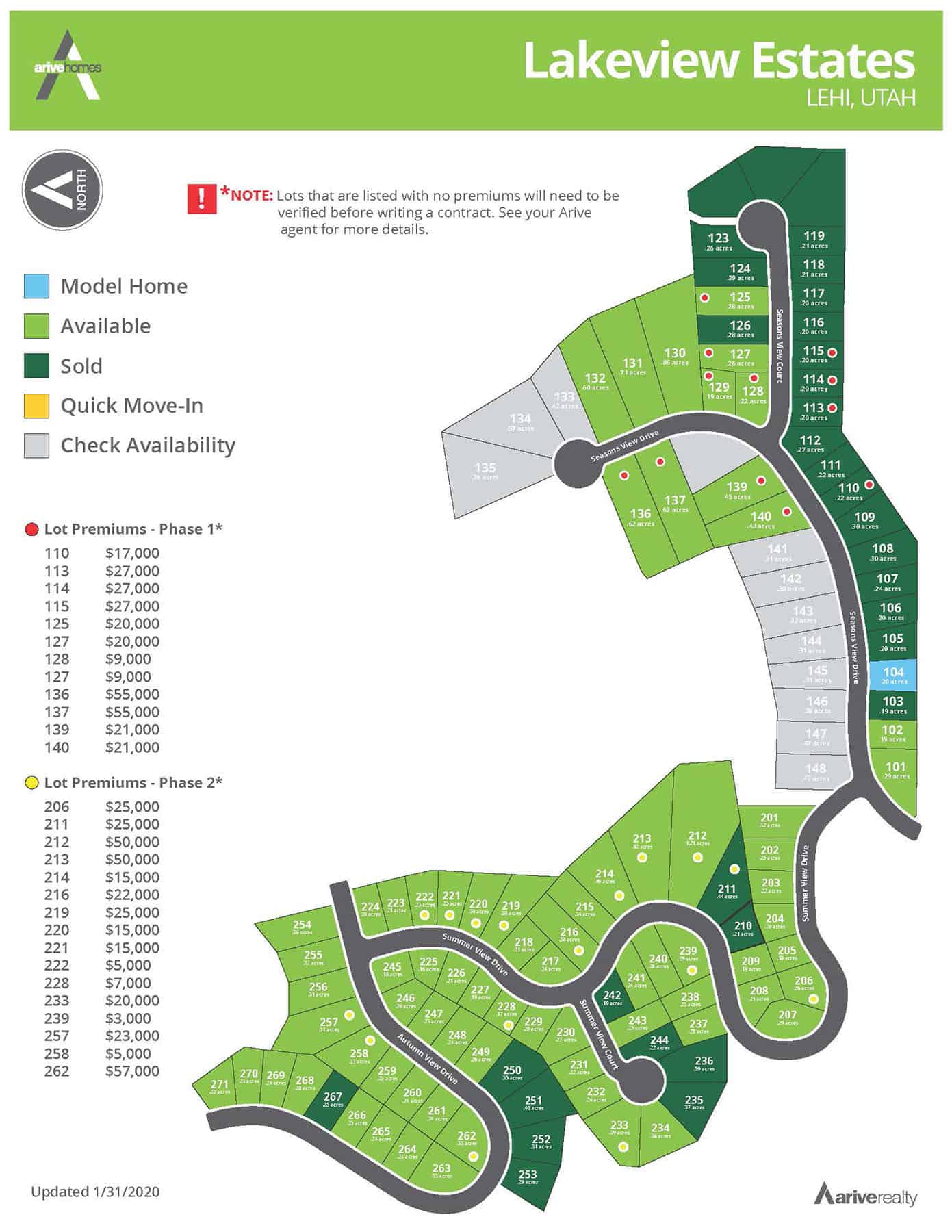Arive Homes lakeview_estates